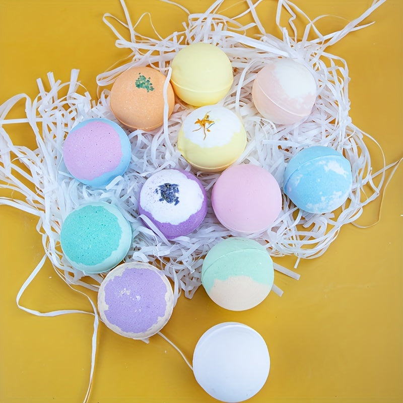 π 12-Pack Aromatherapy Bath Bombs β¨ β Assorted Fragrances πΈπΏ, Fizzy Spa Bath Balls π₯, Relaxing Soak & Skincare π, Perfect Gift Set π