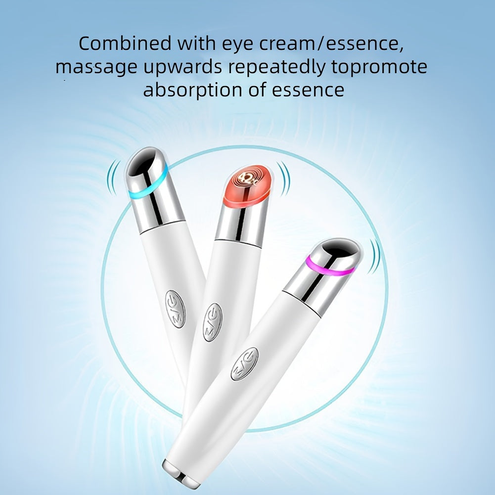 β¨ Eye & Face Massage Tool Wand Pen π₯π β Heated & Vibrating Eye Wand πββοΈ, Firming & Toning β¨, Reduces Fatigue π, Puffy Eyes π, Dark Circles & Eye Bags β β Boosts Skincare Absorption π§΄π