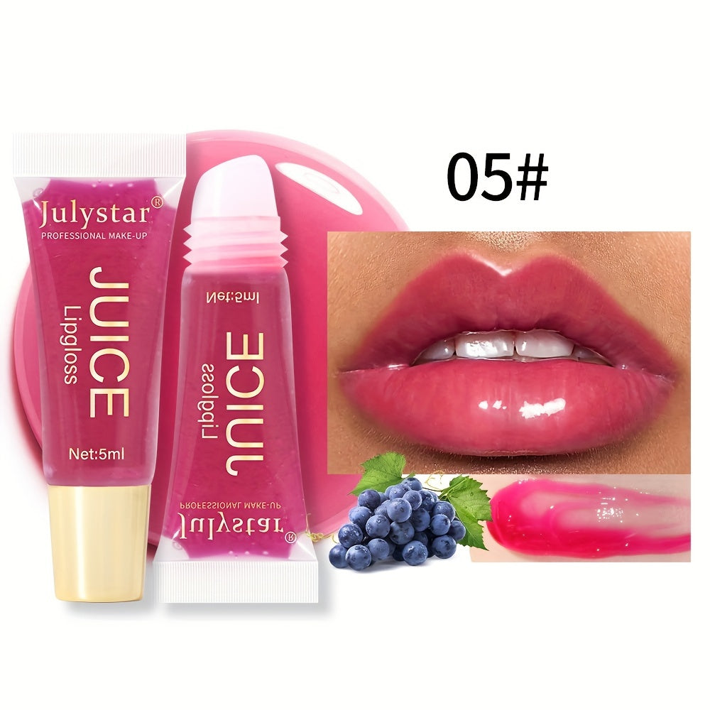 π Beauty Natural Long-lasting Moisturizing Mirror Lip Oil ππ Fruit Flavor π Pouty Lip π§ Moisturizing π¦ Water Gloss Lipstick β¨
