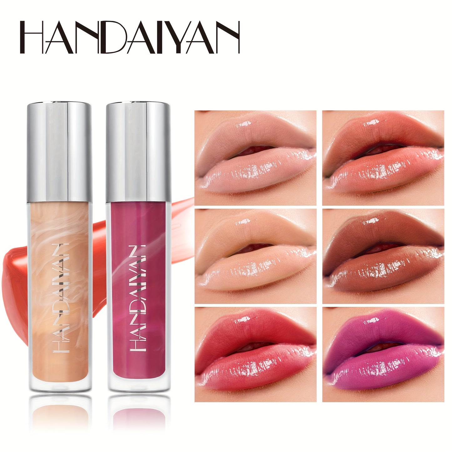 π Marble Lip Gloss β Moisturizing π§, Long-Lasting β³, Vibrant Colors π¨, High-Shine β¨
