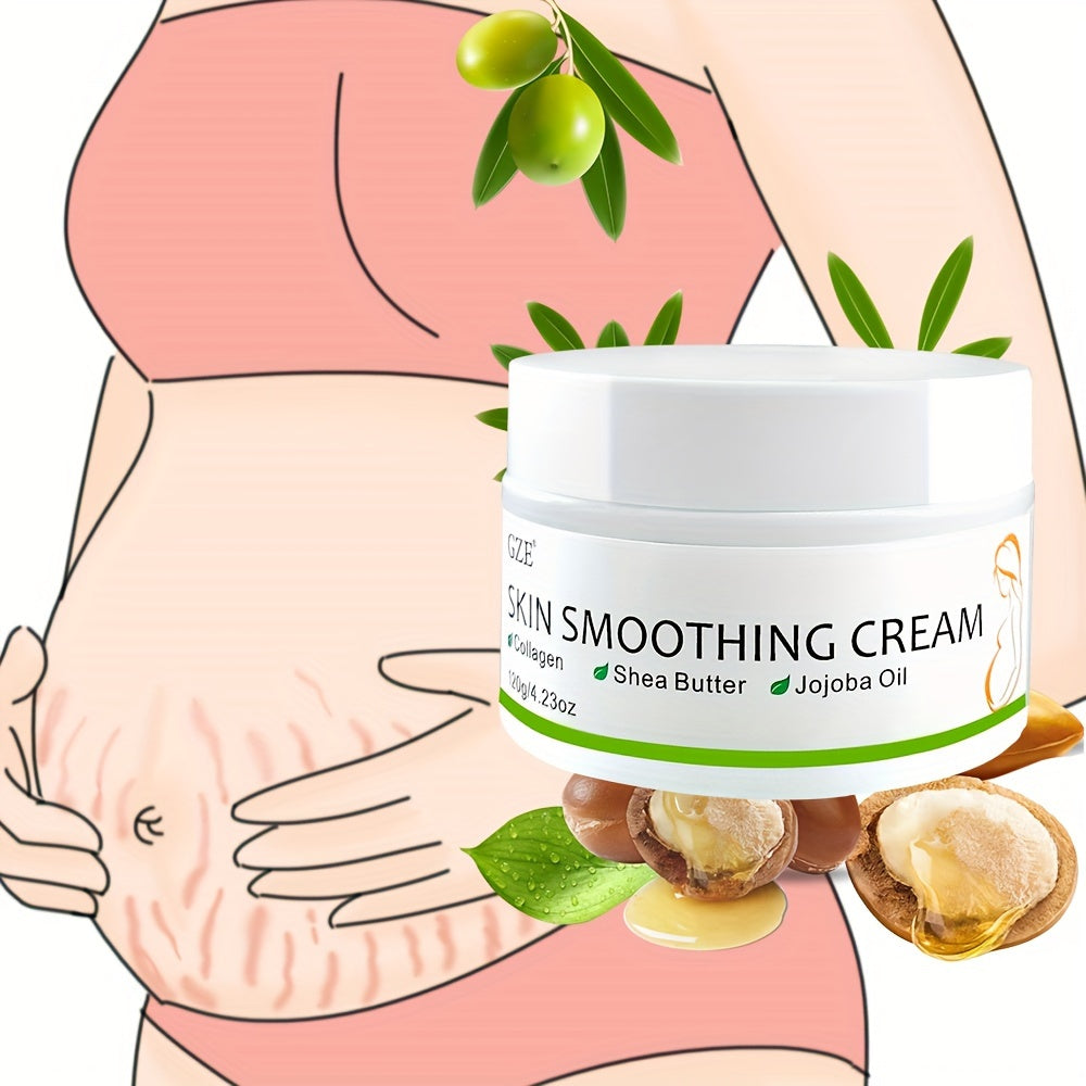 🌟 120g Luxurious Skin Smoothing Body Cream 🧴✨ – Deep Moisturizing 💧 for Dry Skin, with Collagen 🧬, Shea Butter 🌿 & Jojoba Oil 🌰 – Firming, Nourishing & Hydrating 🌸