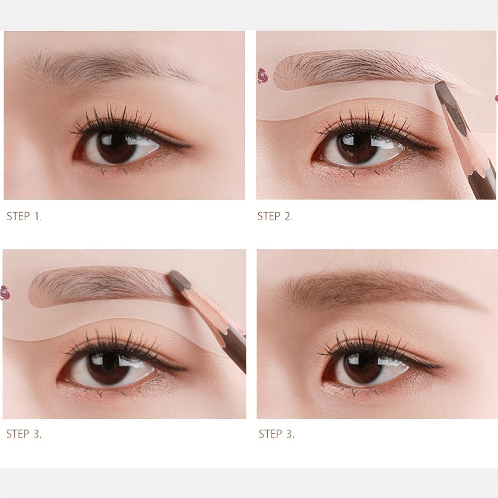 24 Styles Eyebrow Shaping Stencils Kit β¨π© | Grooming Tool for Women π | Perfect for Beauty, Makeup & Brow Modeling π―π