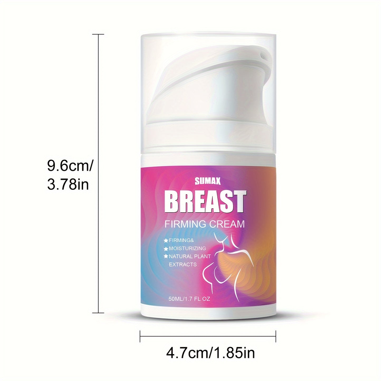 💖🧴 1.69oz Breast Firming Cream – With Vitamin E ✨ & Glycerin 💧, Moisturizing & Firming 🌸, Ideal for Breast Massage 💆♀️, Women's Body Skincare 🌿