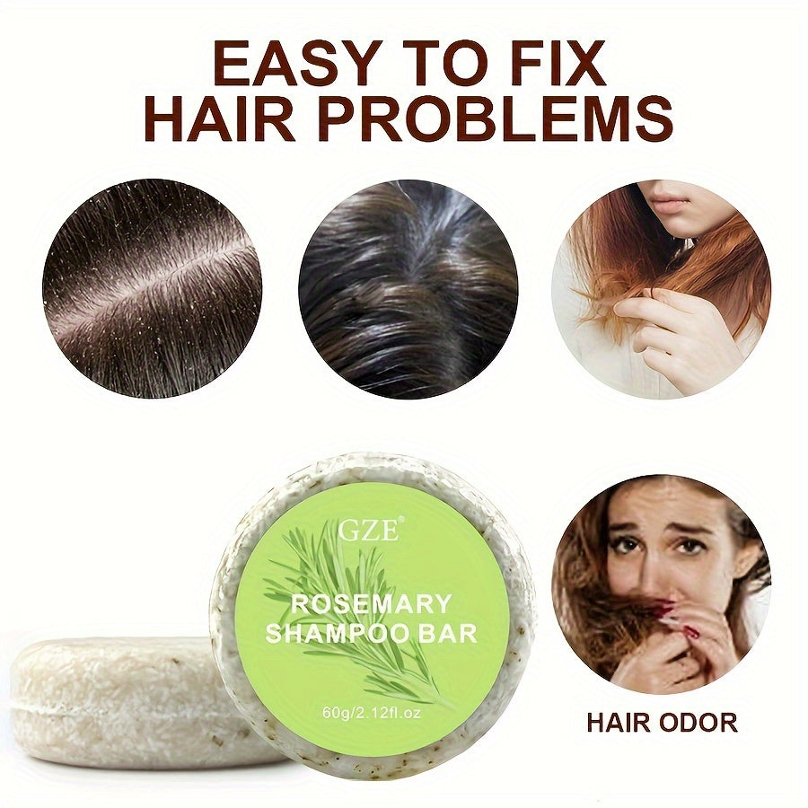 πΏβ¨ Rosemary Shampoo Bar β Deep Cleansing & Oil Control (2.12oz) β¨πββοΈ
