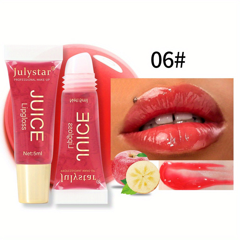 π Beauty Natural Long-lasting Moisturizing Mirror Lip Oil ππ Fruit Flavor π Pouty Lip π§ Moisturizing π¦ Water Gloss Lipstick β¨