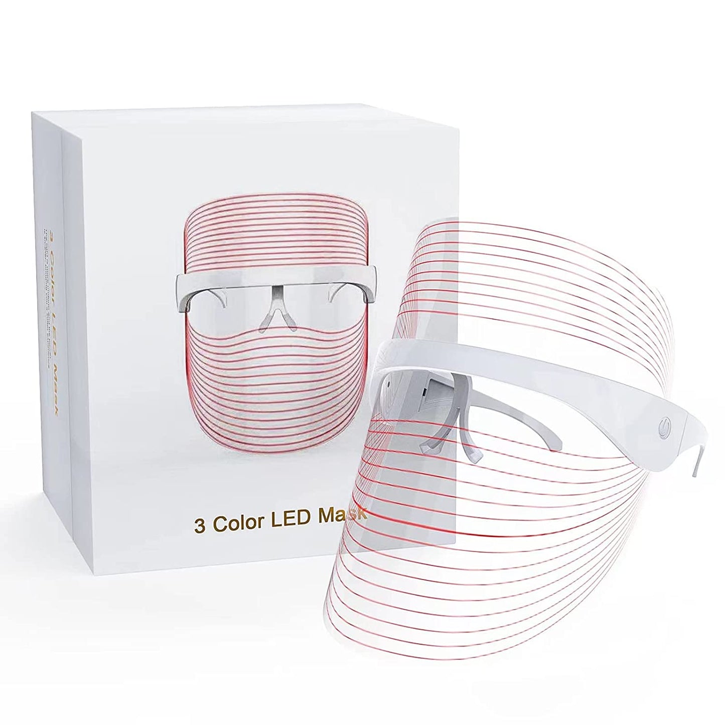 🌟 LED Light Therapy Facial Mask – Anti-Aging & Skin Renewal