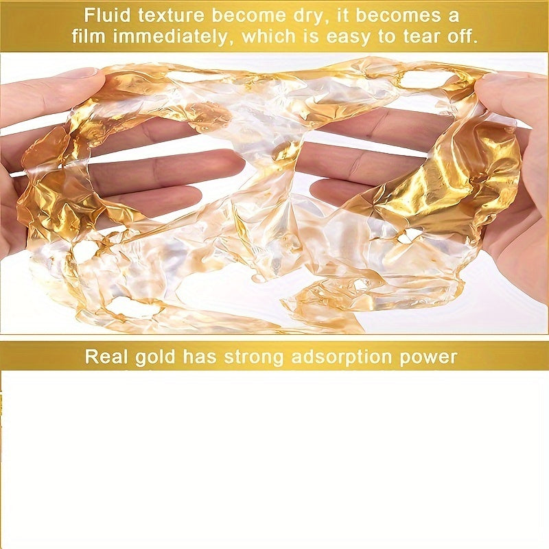 ✨ 4.23oz 24K Golden Tear-Off Mask 🪙✨ – Deep Cleansing 🧼, Pore Tightening 🔬, Radiant Skin 🌟 – Unisex Facial Skincare 🧴👩🦰👨