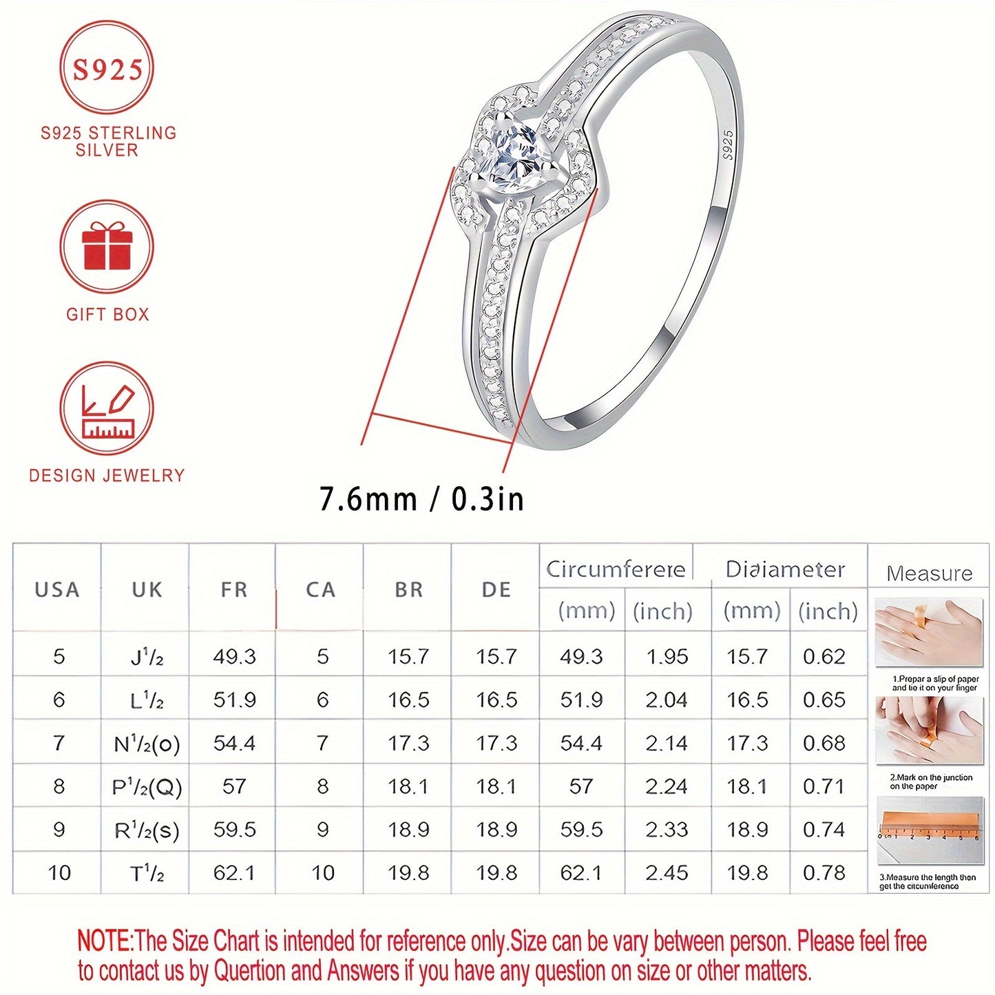 π Itβs a sterling silver heart-shaped ring, 14k gold plated β¨, adorned with sparkling zirconia π. It features a trendy design π, symbolizes beauty πΉ and romance β€οΈ, and comes in a premium gift box π.