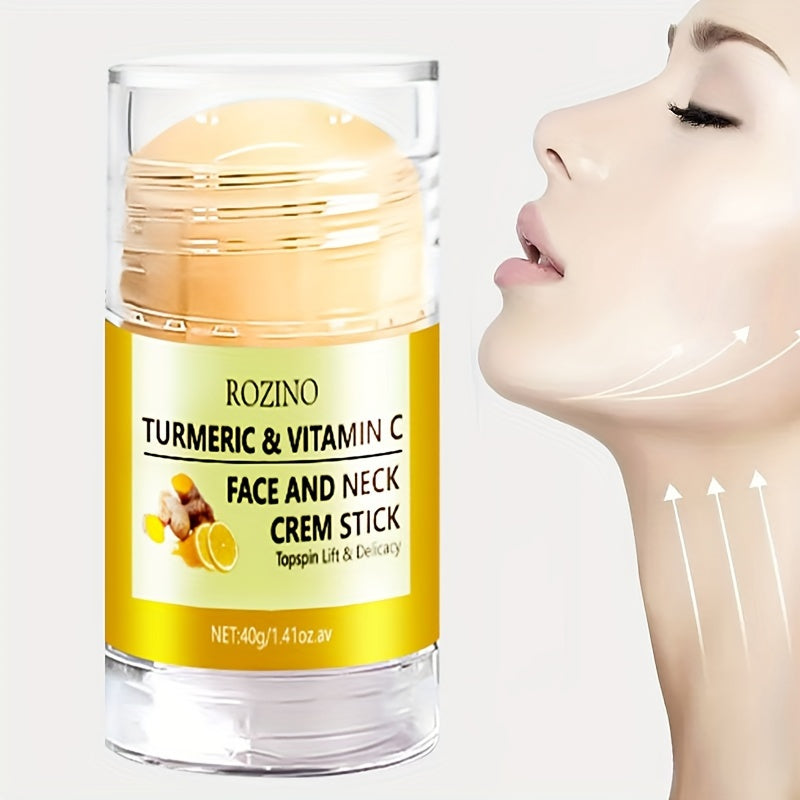 🌿💛 Turmeric + Vitamin C Moisturizing Stick 40g 💧✨ – Hydrates, Protects & Smooths Neck 🌸