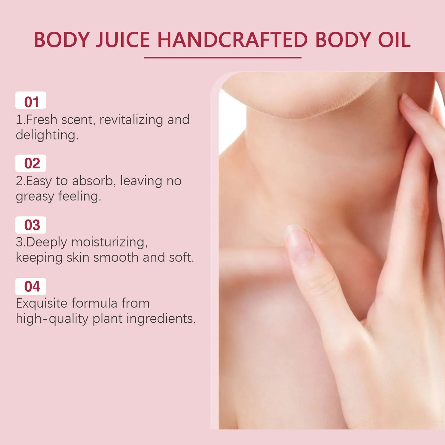 Oceaura Strawberry Skin Care Oil πβ¨ | Massage Body Oil πββοΈ | Quick Absorption β‘ | Stress Relief & Relaxation πΏπ | Gentle & Nourishing π§ | Fresh Fruit Scent πΈπ