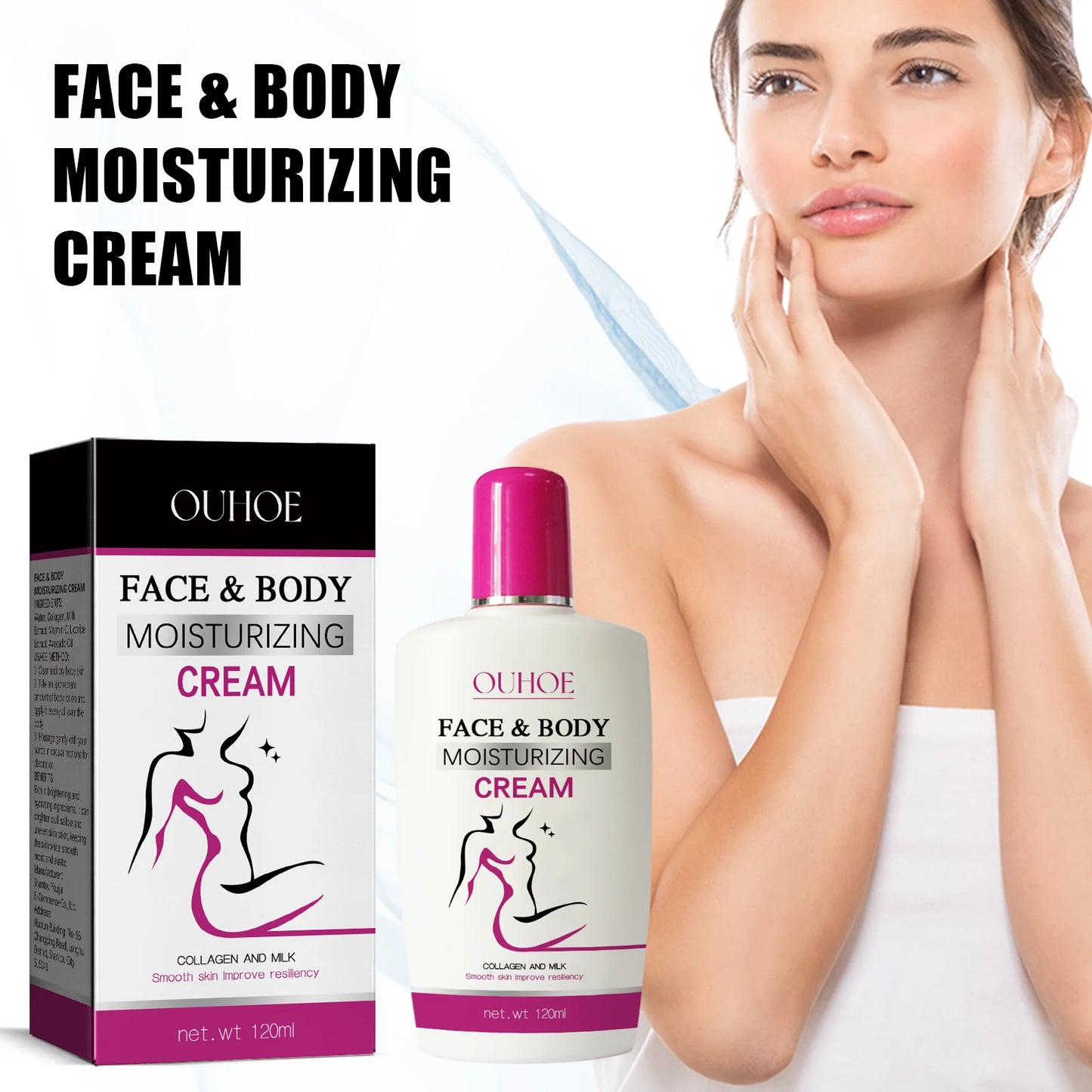 Ouhoe Brightening Skin Lotion πΈβ¨ | Nourishing & Repair π€ | Dullness Repair πΏ | Hydrating π§ | Whitening Skin Tone π | Body Care Lotion for Arm, Leg & Knee π¦΅π
