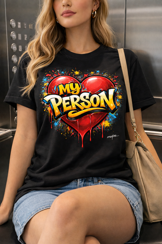 MAPO Women’s T-Shirt – Exclusive “My Person” Design | Sold in Europe Only