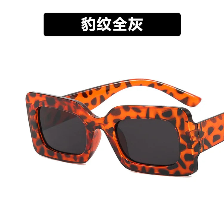 Women’s Square Sunglasses – Popular Designer Style 😎 | Jelly Color Lenses 🌈, UV400 Protection 🛡️ | Custom Logo Available ✍️
