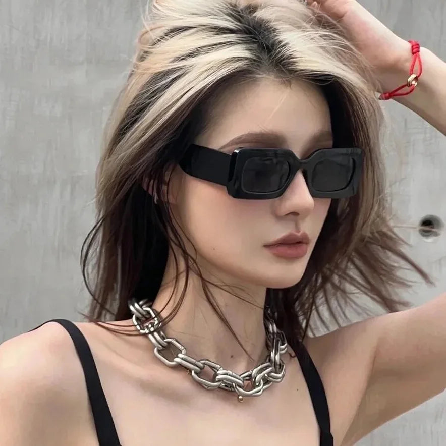 Women’s Square Sunglasses – Popular Designer Style 😎 | Jelly Color Lenses 🌈, UV400 Protection 🛡️ | Custom Logo Available ✍️