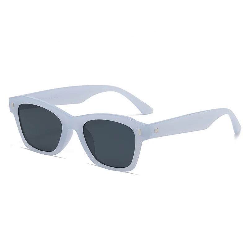 🕶️ 2024 New Women’s Premium Retro Tea Sunglasses 🍵 | Anti-UV 🛡️ | Fashion Trendy Square PC Frame ◼️ | UV400 Protection 🌞