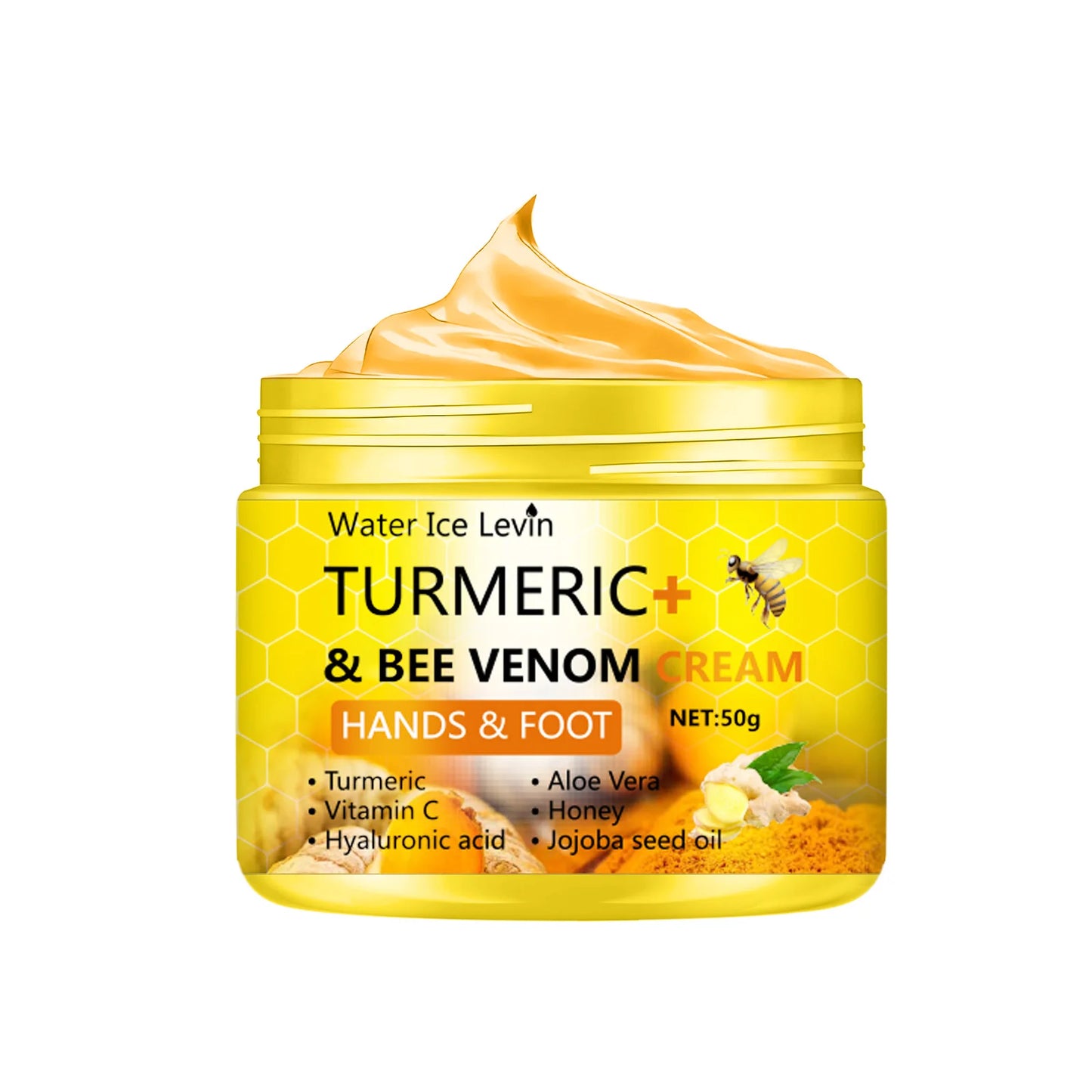 ππΏ Turmeric & Bee Venom Anti-Drying Foot & Hand Cream β Repair Cracked Skin π¦Άβπ