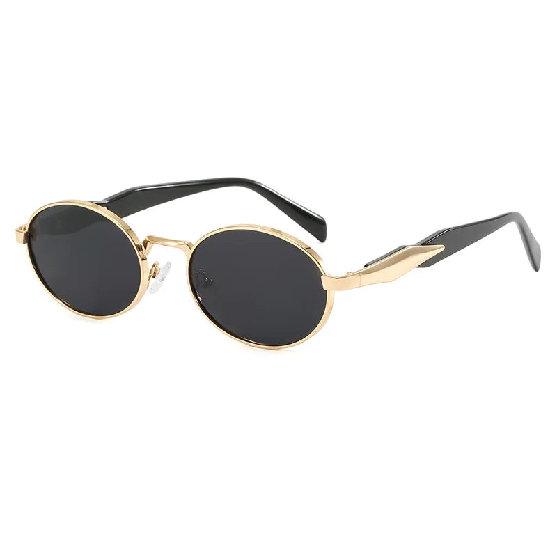 ๐ถ๏ธโจ CCspace Luxury Retro Punk Sunglasses โ Womenโs 2024 Party Eyewear ๐ด๐