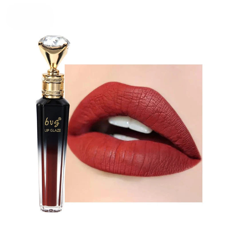Velvet Matte Lip Gloss πβ¨ | Long-Lasting & Durable β³ | Moisturizing π§ | Waterproof π¦ | Non-Fading πΈ | Non-Stick Cup β | Cosmetic for Women π