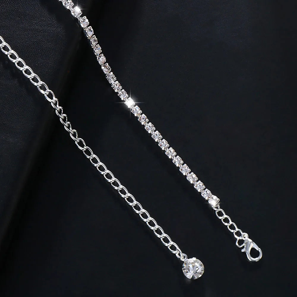β¨π Simple Bling Rhinestone Belly Chain β Summer Waist Jewelry for Women ππ