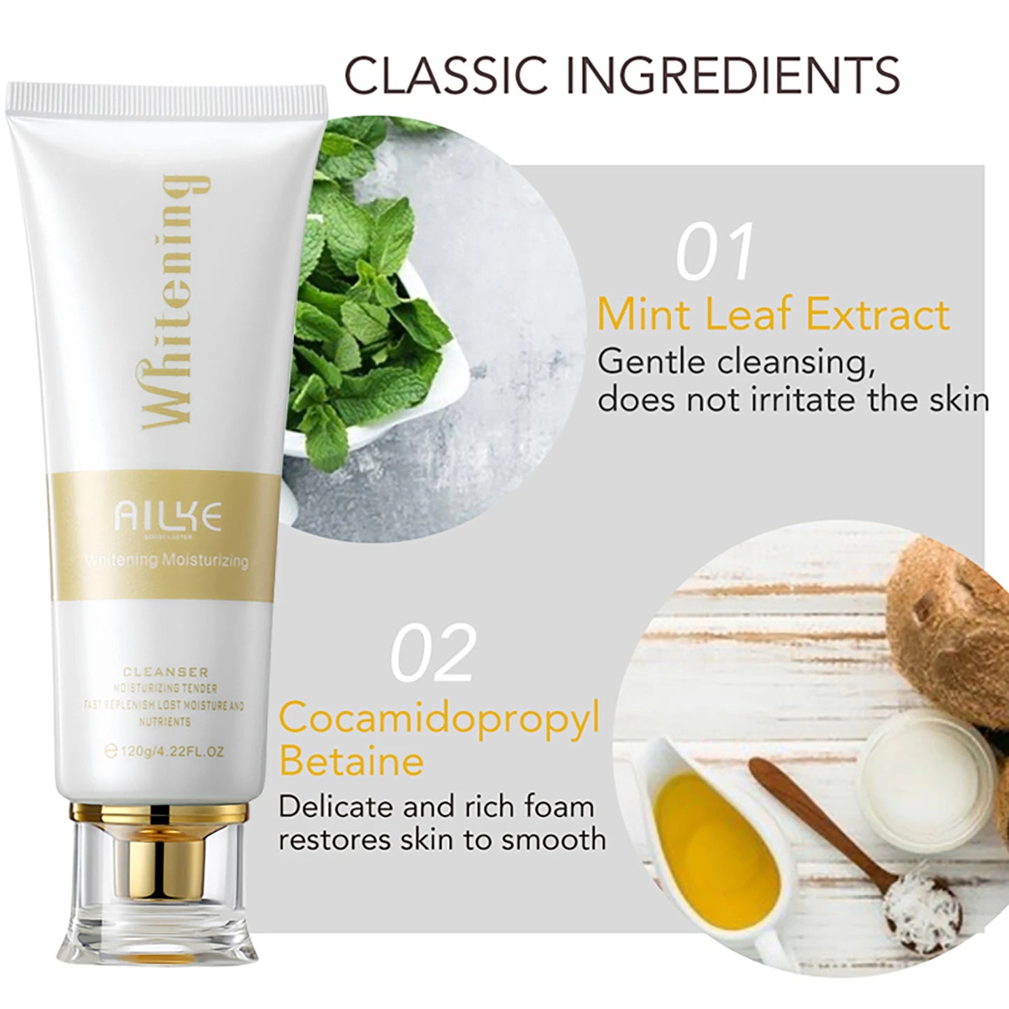 AILKE Whitening & Anti-Wrinkle Face Cream πΈβ¨ | Freckle Care πΏ | With Collagen 𧬠& Hyaluronic Acid π§ | Rose Skin Care πΉ | Korean Facial Moisturizer Set πββοΈπ