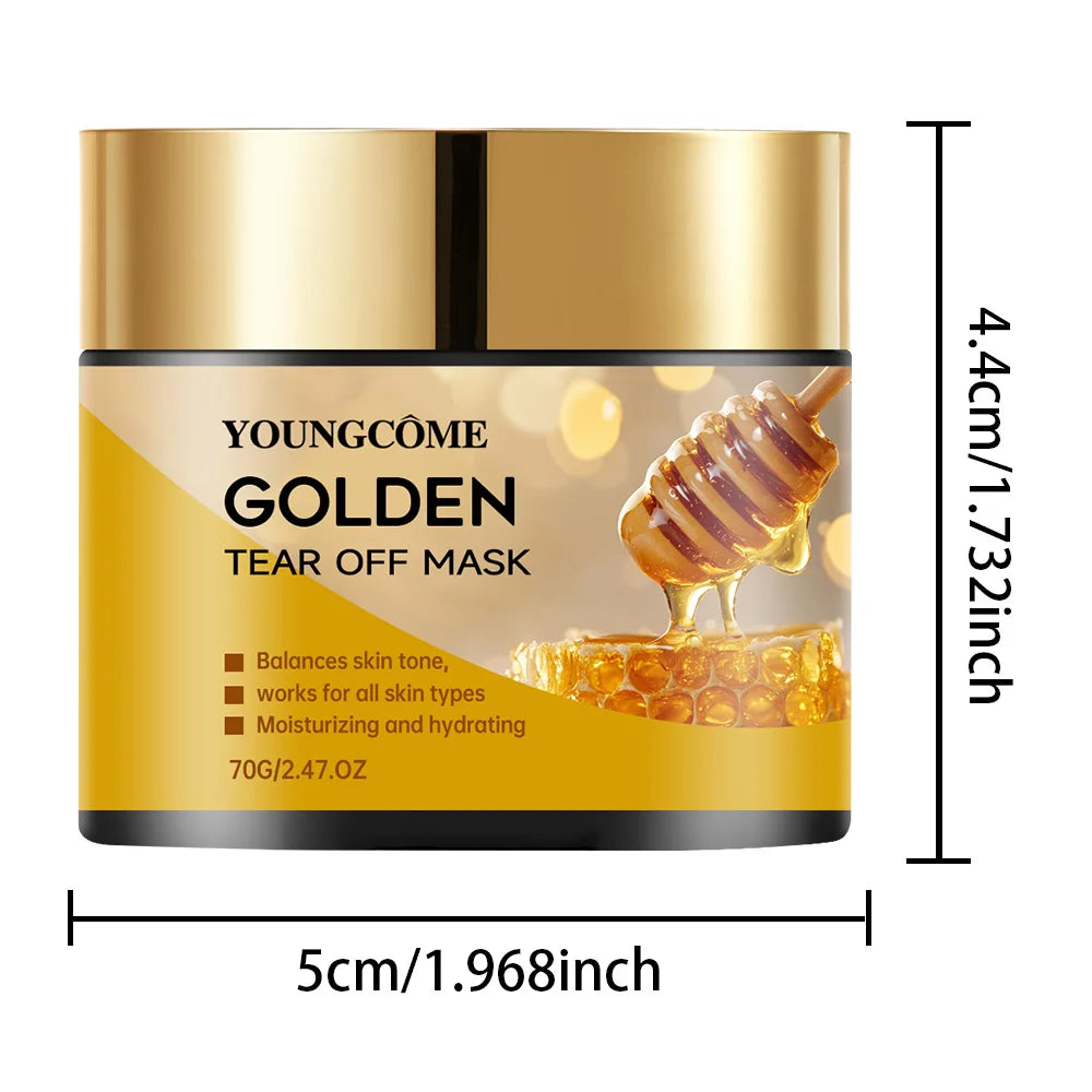 β¨ Facial Gold Textured Whitening Mask π | Blackhead Remover π§Ό | Deep Cleansing & Whitening πΈ | Hyaluronic Acid Moisturizing π§ | Luxury Skin Care π