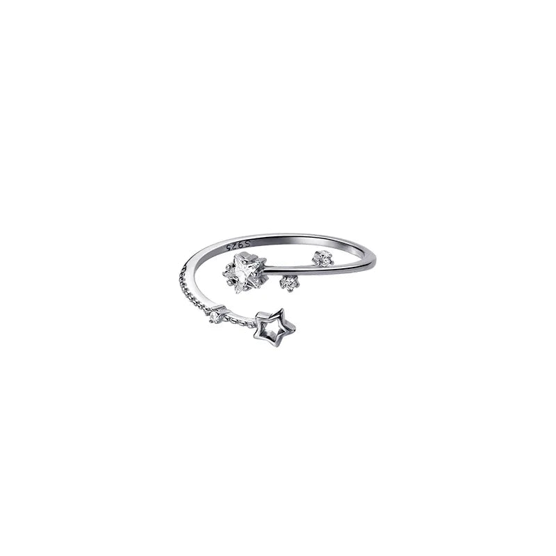 ππ 925 Sterling Silver Star Ring β Shining Geometric Charm ππ