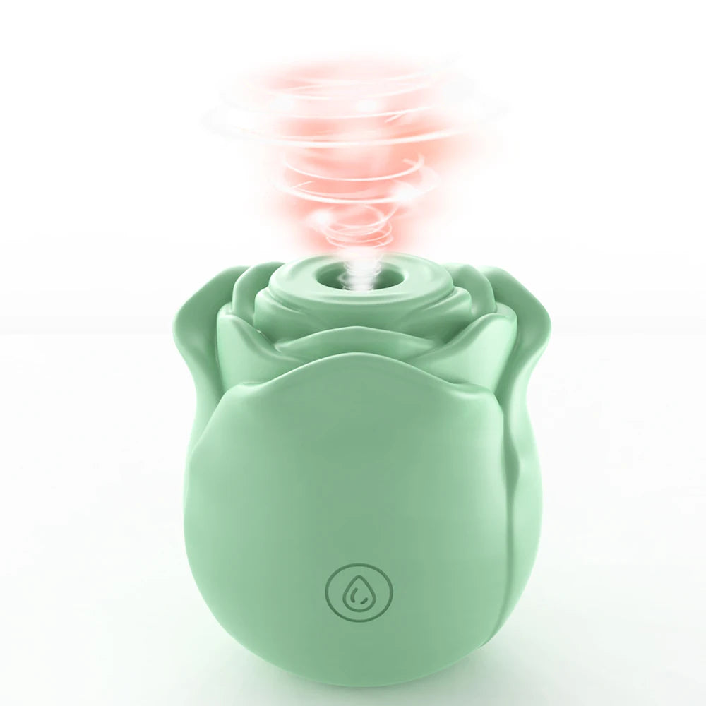 Rose Flower 2-in-1 Vibrator πΉβ¨ | Sucking & Beating Modes β‘ | Nipple & Clitoral Stimulator π | Powerful G-Spot & Vaginal Massager π₯ | Adult Toy for Women π