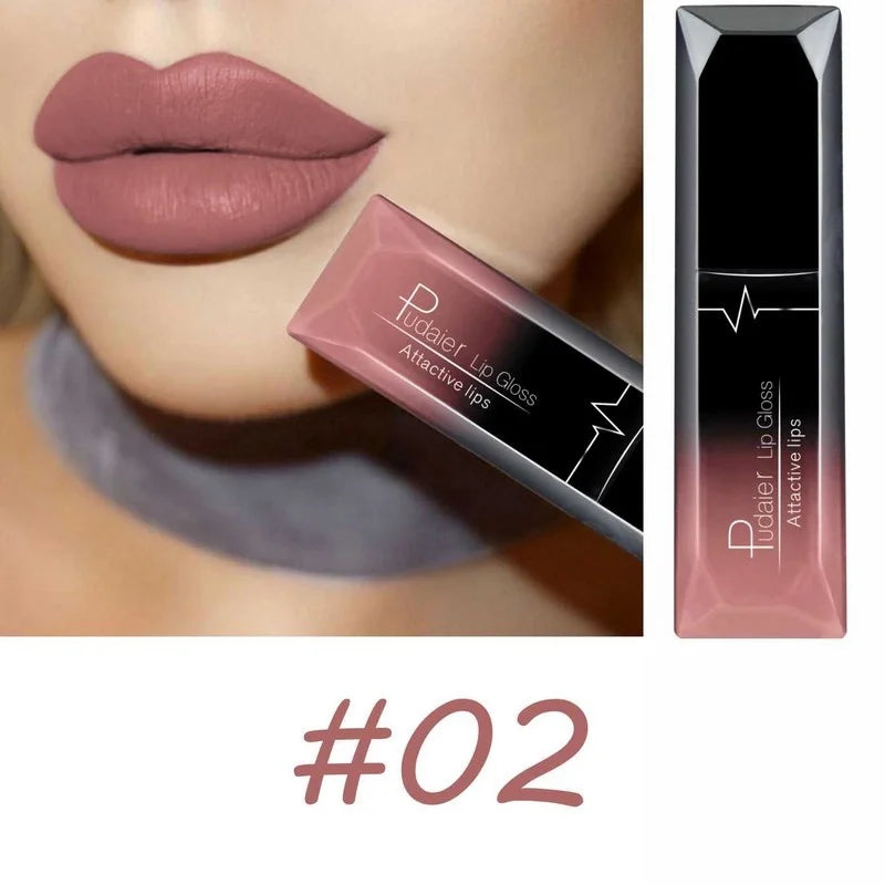 πβ¨ 17-Color Sexy Matte Lip Makeup β Long-Lasting Liquid Lipstick & Lip Gloss ππ
