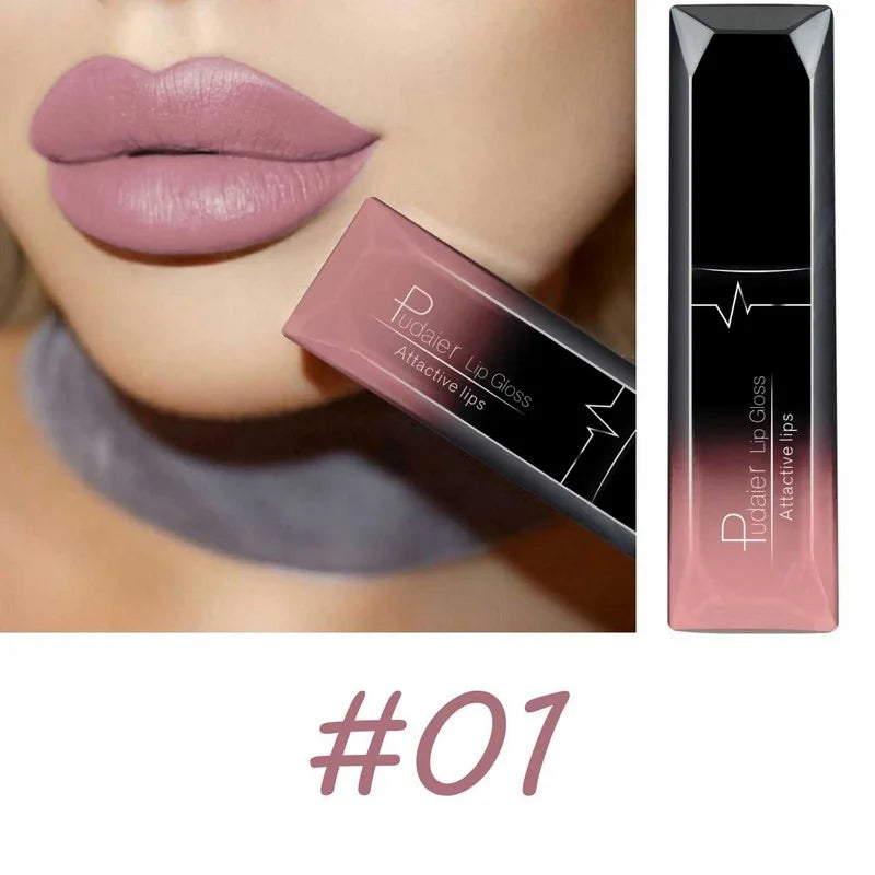 πβ¨ 17-Color Sexy Matte Lip Makeup β Long-Lasting Liquid Lipstick & Lip Gloss ππ