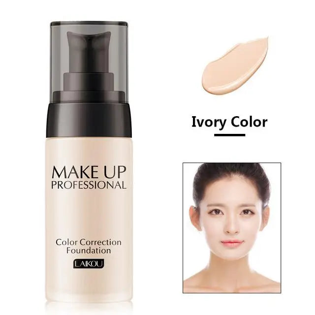 π LAIKOU Makeup Base Foundation β¨ | Liquid BB Cream + Concealer π§΄ | Moisturizing & Oil-Control π§ | Whitening & Waterproof πΈ | 40g Professional Makeup π