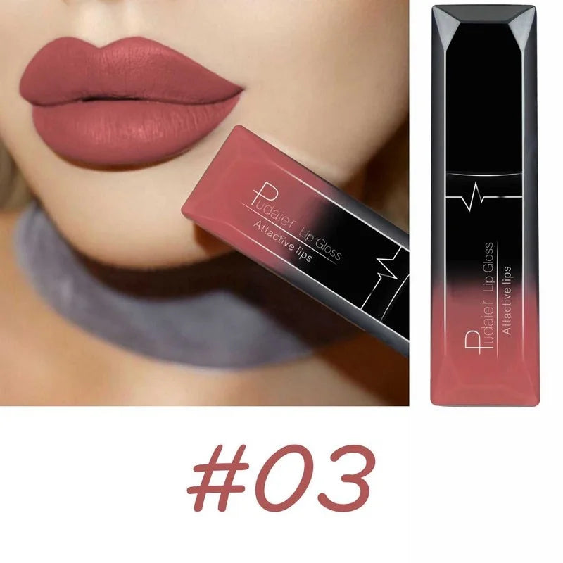 πβ¨ 17-Color Sexy Matte Lip Makeup β Long-Lasting Liquid Lipstick & Lip Gloss ππ