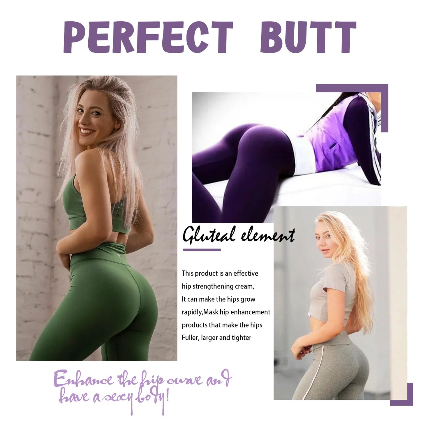 πβ¨ Buttock Massage Essential Oil β Hip Lift, Plumping & Firming ππ₯