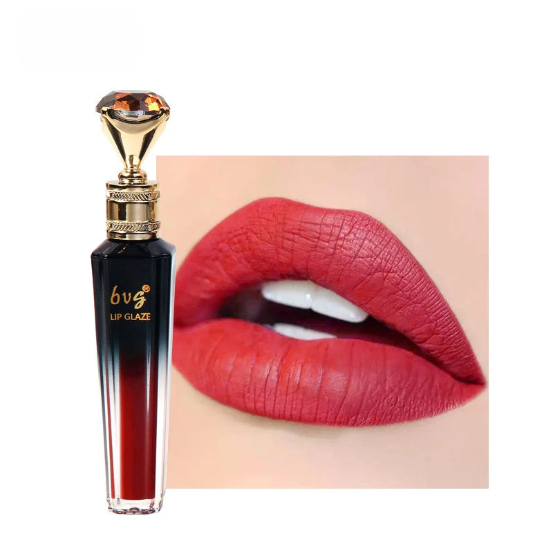 Velvet Matte Lip Gloss πβ¨ | Long-Lasting & Durable β³ | Moisturizing π§ | Waterproof π¦ | Non-Fading πΈ | Non-Stick Cup β | Cosmetic for Women π