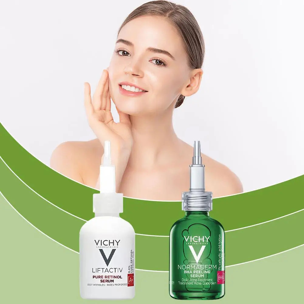 π Vichy Collagen Cream β¨ | With Salicylic Acid πΏ | 16% VC Facial Repair Cream πΈ | Rejuvenating Eye Cream ποΈ | Hyaluronic Acid + B3 Serum π§ | Complete Skin Care Set π