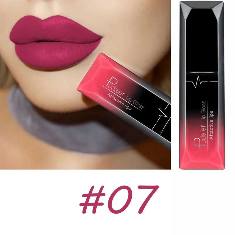 πβ¨ 17-Color Sexy Matte Lip Makeup β Long-Lasting Liquid Lipstick & Lip Gloss ππ