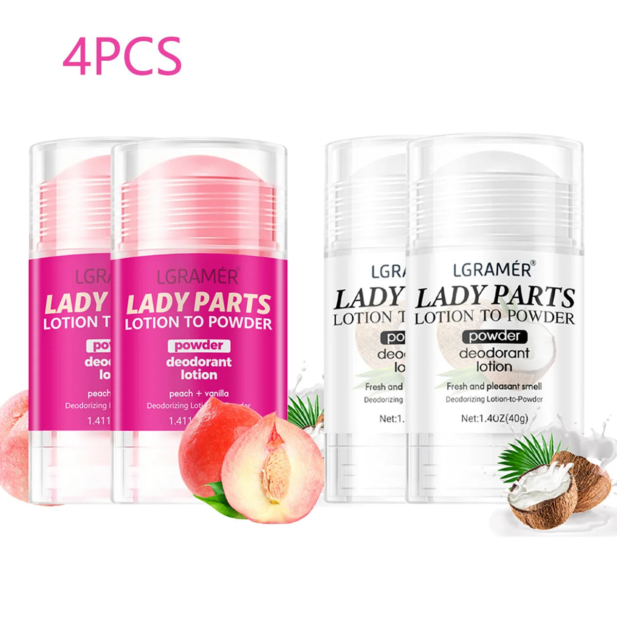 ππΈ Womenβs Peach Vanilla Deodorant Lotion β Long-Lasting Fragrance & Skin Care πβ¨
