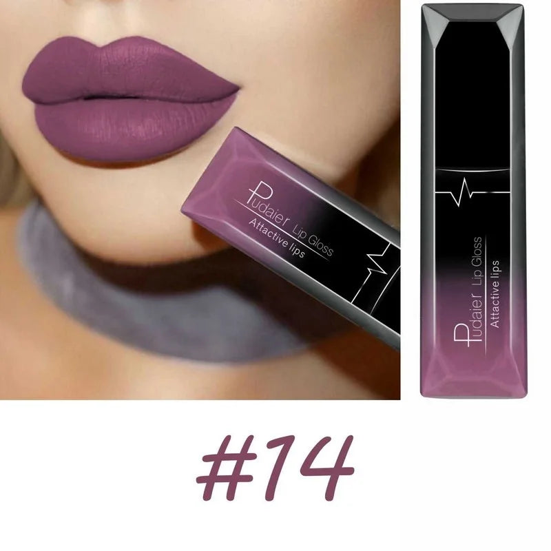 πβ¨ 17-Color Sexy Matte Lip Makeup β Long-Lasting Liquid Lipstick & Lip Gloss ππ
