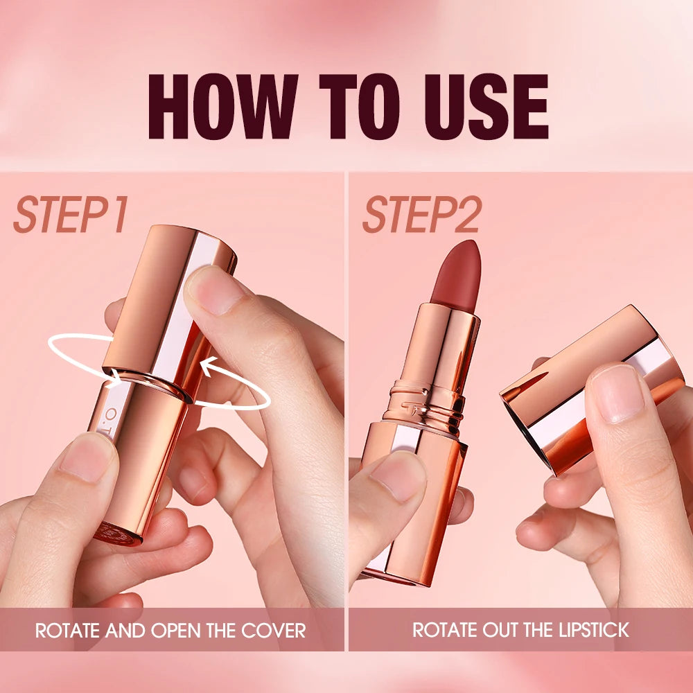 π O.TWO.O Matte Lipstick β¨ | Waterproof & Long-Lasting π§ | Smudge-Free π | Highly Pigmented π¨ | Classic Velvet Finish πΈ | Professional Lip Tint Makeup π