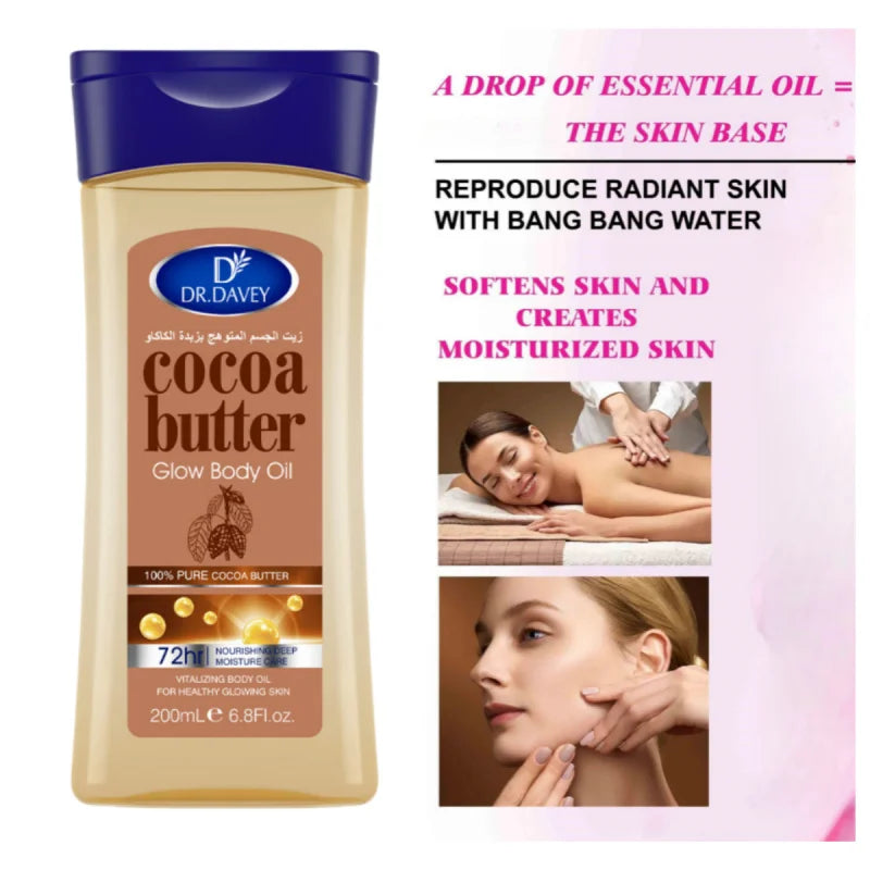 πβ¨ Cocoa Butter Glow Body Oil β Vitalizing Skin Care β¨π