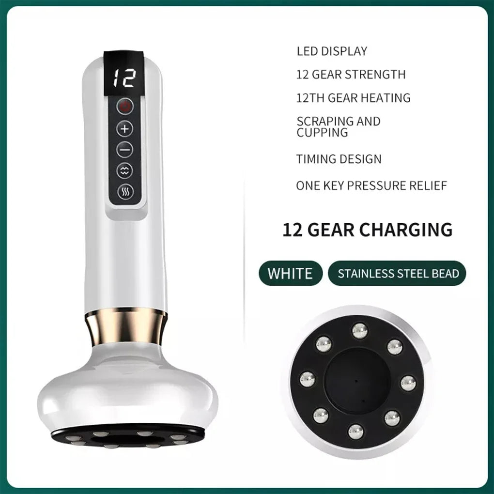 Electric Cupping Massager β‘β¨ | Vacuum Suction Cup πββοΈ | Anti-Cellulite & Body Slimming π₯ | Infrared Heat Therapy π‘οΈ | Beauty & Health Gua Sha Scraping Tool πΏ