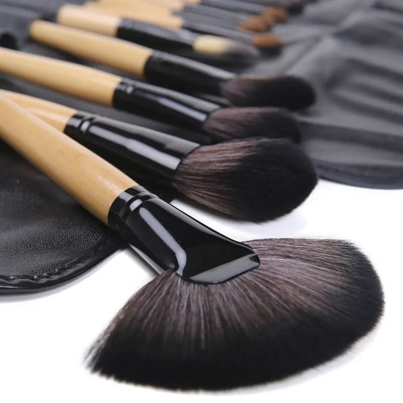 π 24PCS Professional Makeup Brush Set with Gift Bag β Foundation, Eyeshadow, Eyebrow & Blending Tools πβ¨ π Specifications: