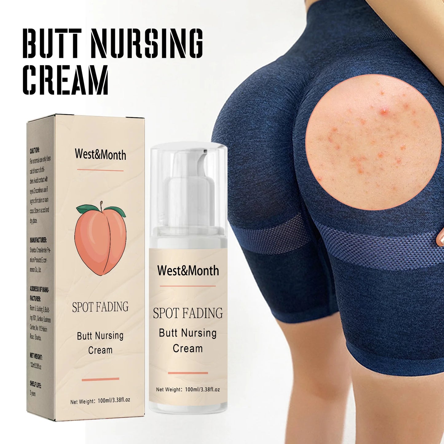 πβ¨ West&Month Butt Acne Treatment Cream β Smooth, Clear & Hydrated Skin ππ