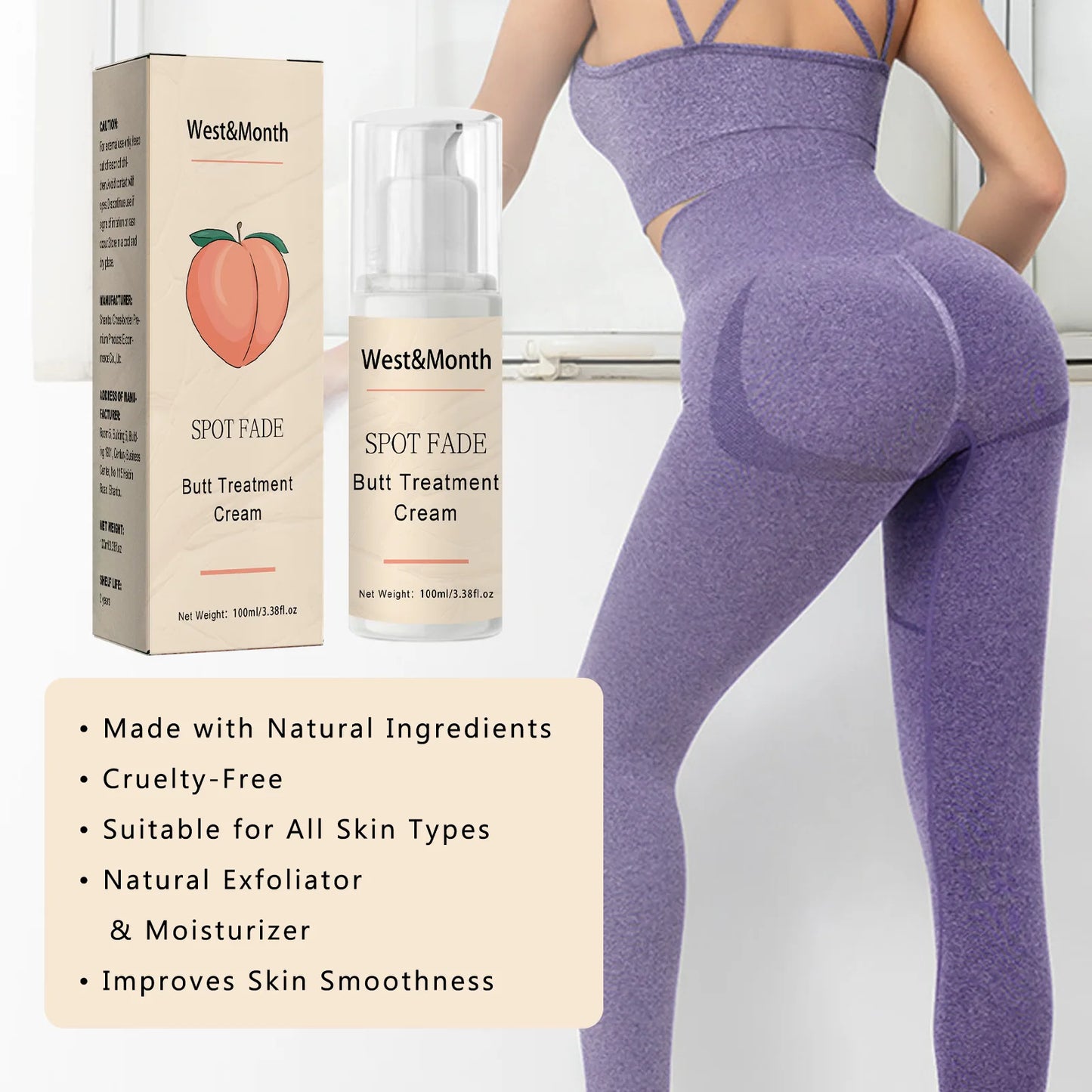 πβ¨ West&Month Butt Acne Treatment Cream β Smooth, Clear & Hydrated Skin ππ