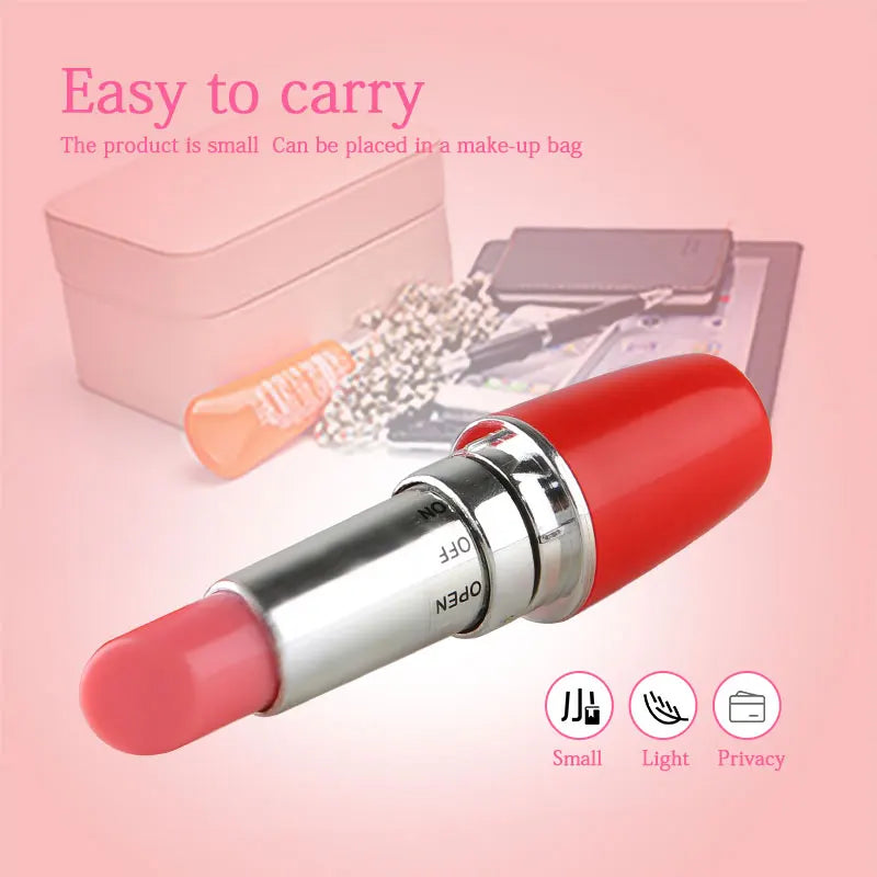 Mini Lipstick Vibrator πβ‘ | Speed Adjustable π | Privacy Bullet Design π | Clitoral Stimulator & Massage πββοΈπ₯ | Erotic Toy for Women π | Adult Product π