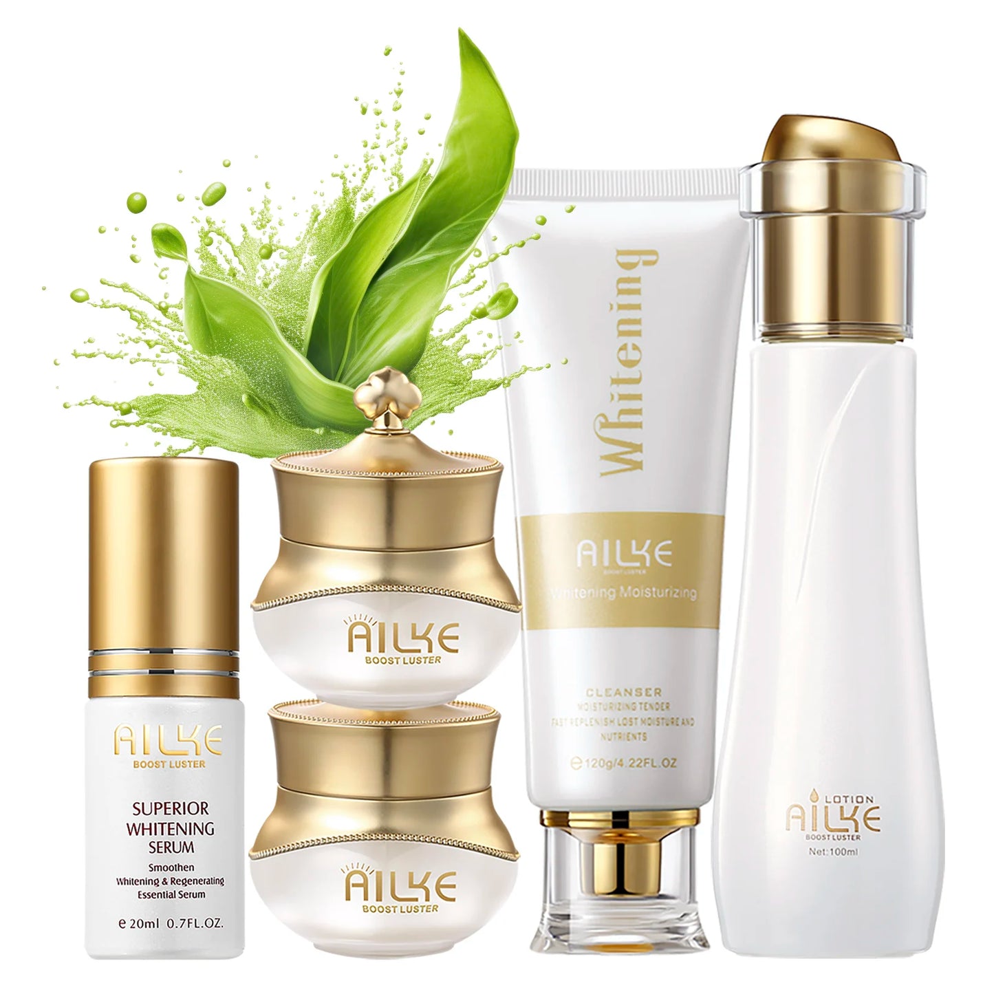 AILKE Whitening & Anti-Wrinkle Face Cream πΈβ¨ | Freckle Care πΏ | With Collagen 𧬠& Hyaluronic Acid π§ | Rose Skin Care πΉ | Korean Facial Moisturizer Set πββοΈπ