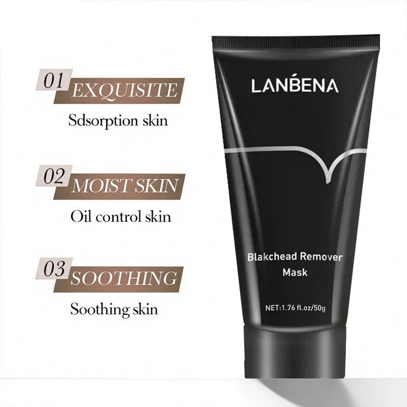 π§΄ LANBENA Blackhead Remover Mask β¨ | Shrinks Pores π | Deep Cleansing π§Ό | Acne Treatment πΏ | Improves Rough Skin π | Brightening Skin Care πΈ