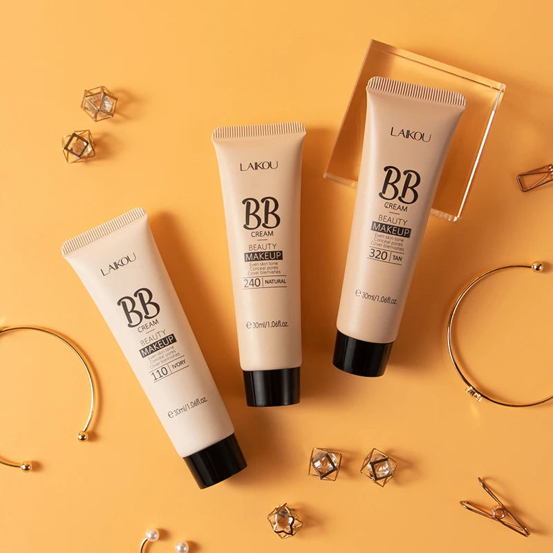 π BB Cream Full Coverage Foundation β¨ | Liquid Face Base π§΄ | Waterproof & Long-Lasting π | Whitening Concealer Cream πΈ | Korean Makeup Cosmetic π