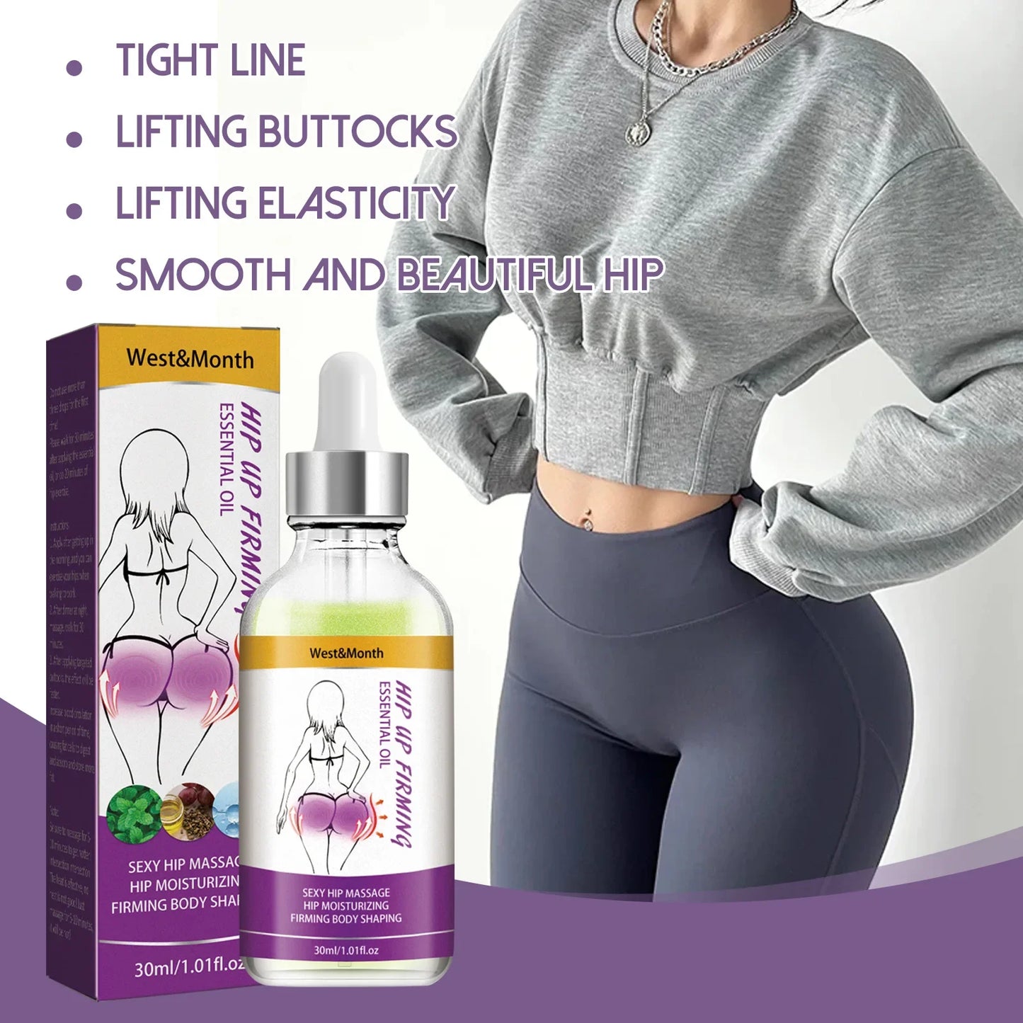 πβ¨ Buttock Massage Essential Oil β Hip Lift, Plumping & Firming ππ₯