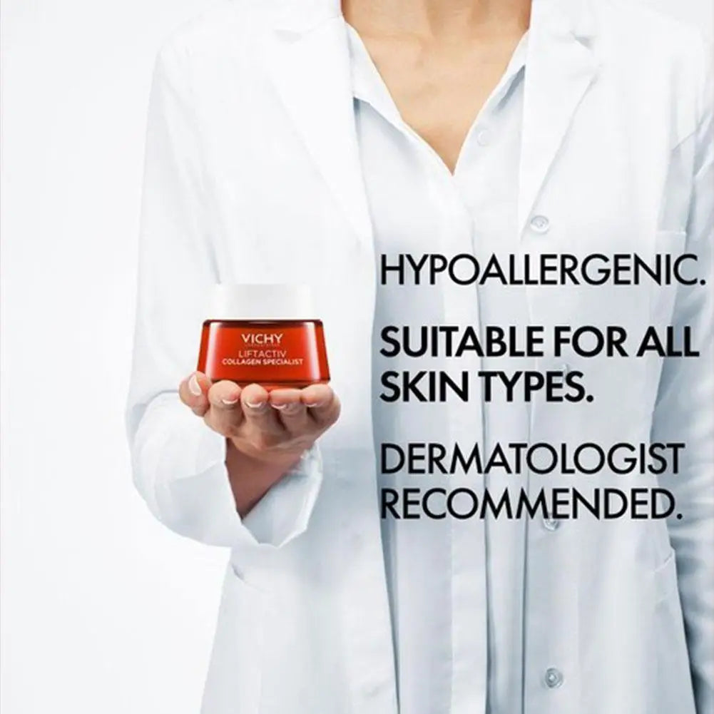 π Vichy Collagen Firming Night Cream π | Deep Moisturizing π§ | Wrinkle Reduction & Anti-Aging β¨ | Visible Results in 16 Days β³ | Day & Night Skin Care πΈ