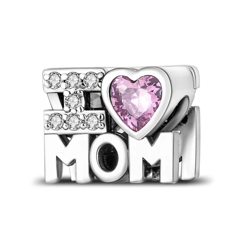 💎✨ 925 Sterling Silver Heart Charm Bead – Mother’s Day Special ✨💎